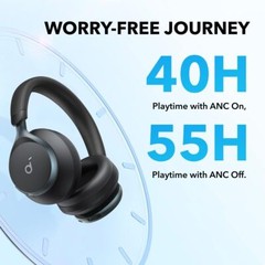 Soundcore Space One Wireless Headphones 40H ANC Playtime 2XStronger Voice Reduct