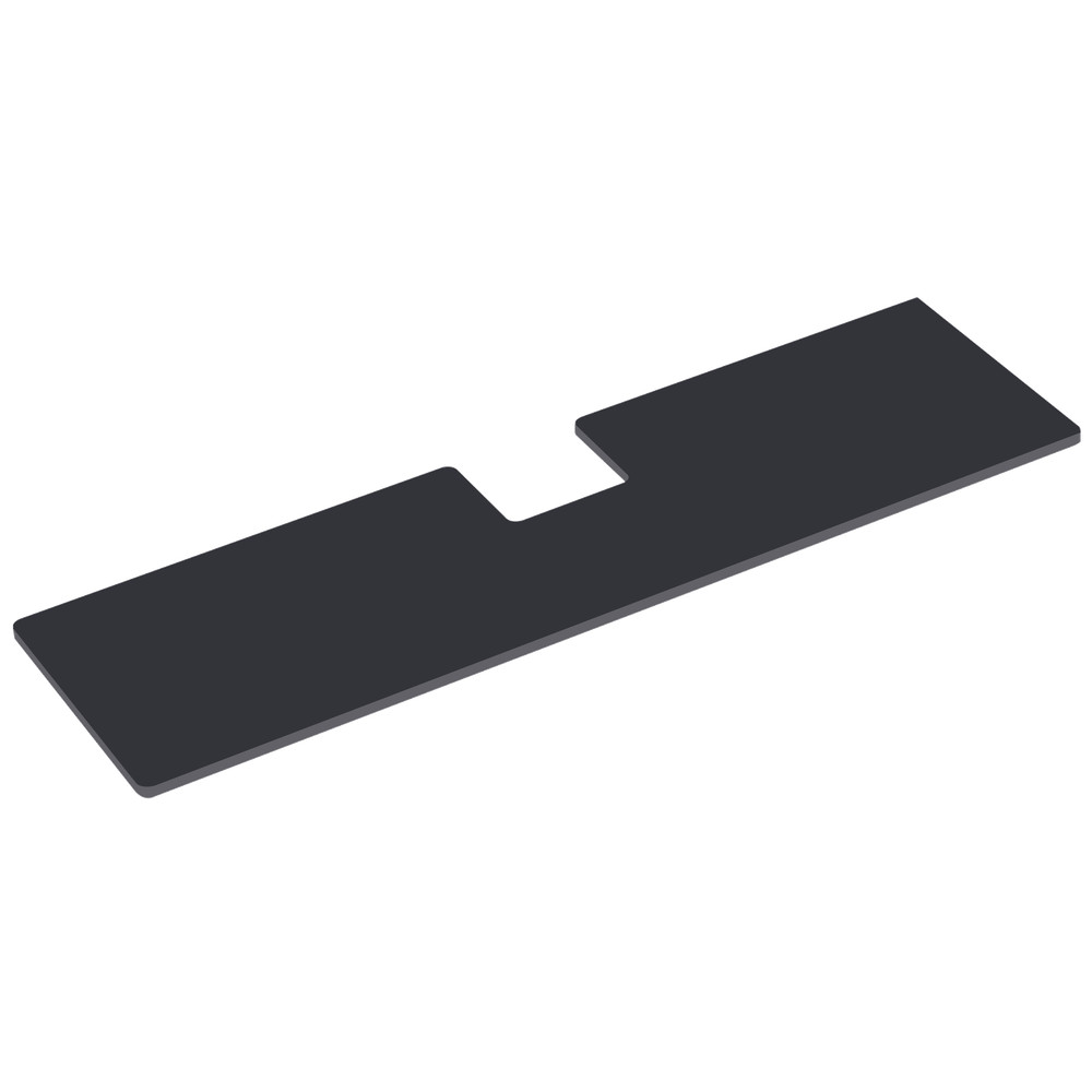 Black Amplifier Rack Plate For 2007-2018 Chevrolet / GMC Truck Silverado Sierra