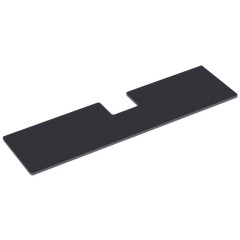 Black Amplifier Rack Plate For 2007-2018 Chevrolet / GMC Truck Silverado Sierra