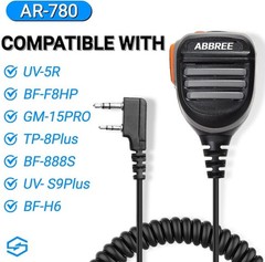 Waterproof Speaker Mic for Baofeng UV-5R/5X3/UV-82
