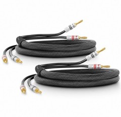 Nakamichi Excel Series Banana Plug with 12AWG Speaker Cable OFC CL2 Rated 1-Pair