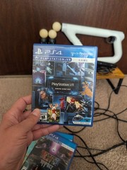 Sony PlayStation “PS VR” Version 1 Lot Includes Small Lot Of VR Games