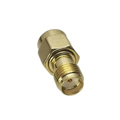 2Pcs SMA Female to SMA Male Series RF Coaxial Adapter Connector 2X US Stock