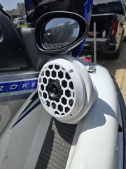 Kawasaki Jet Ski 4-Stroke Marine Speaker Pod Enclosure, Water Resistant