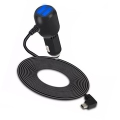 Compact USB Dash Cam Car Charger Cable Power Cord Supply for Camera GPS