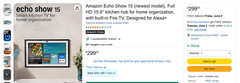 Amazon Echo Show 15 2nd Gen 15.6″ Full HD Smart Display Alexa Fire TV NEW Sealed