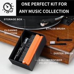 5 in1 Vinyl Record Cleaner Kit, Vinyl Records Cleaning Kit for Records Albums…