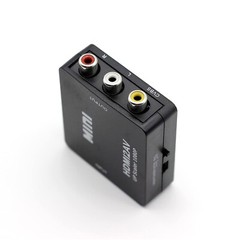 HDMI To RCA AV Converter Adapter 1080P CVBs 3RCA For Video Audio Xbox TV PC DVD
