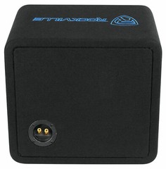 Rockville SK510 PACKAGE 10″ 1200w Loaded K5 Car Subwoofer Enclosure+DB11 Amp
