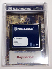 Navionics CF/28PP UK and Ireland Platinum+ Compact Flash CF Card 8GB