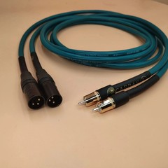 CARDAS RCA to XLR Audio Cable OCC Silver-Plated Balanced Interconnect 0.5-3m