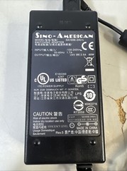 Sino American Sa165e 24 U L Switching Adapter AC Power Supply 24 Volts 2.5 Amps