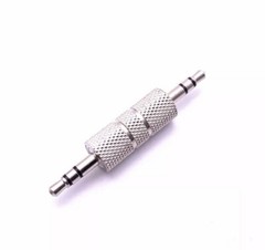 2pcs 3.5mm Stereo Male to 3.5mm Male Headphone Audio Adapter Jack Coupler8710