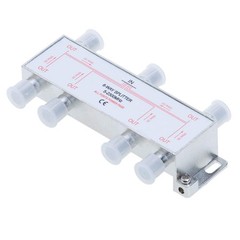 6 Way Bi-Directional 5-2300 MHz Indoor and Outdoor Waterproof Coaxial Antenna…