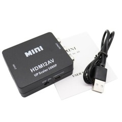 HDMI To RCA AV Adapter Converter Cable CVBS 3RCA 1080P Composite Video Audio