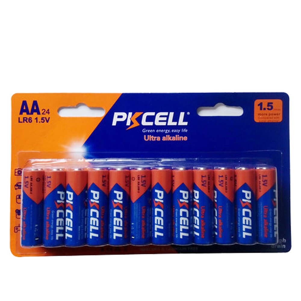 AA Batteries LR6 EN91 MN1500 1.5V Double A Cell Alkaline Pack of 24