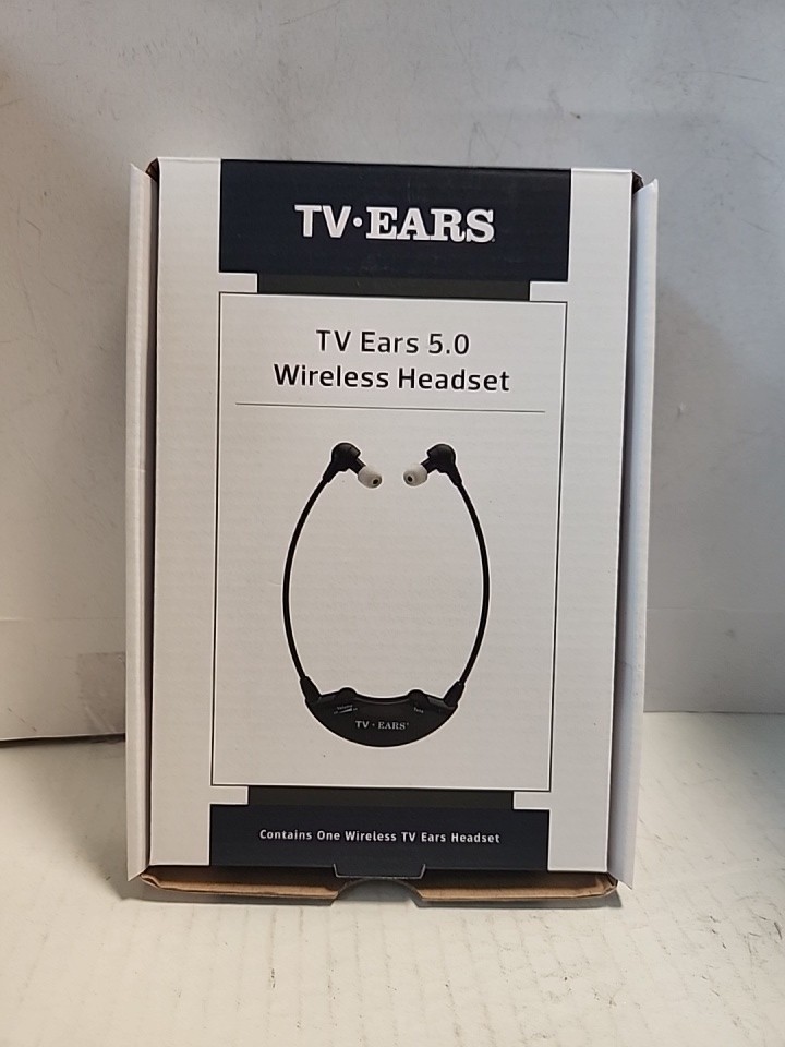 TV Ears 5.0 Wireless Headset Rechargeable Batteries Installed