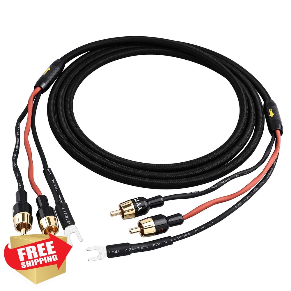 YYTCG Phono Cable 6.56ft/2m
