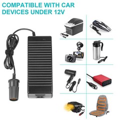 AC To DC 110V To 12V 5A/10A Car Cigarette Lighter Socket Converter Power Adapter
