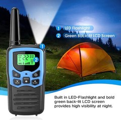 Long Range Walkie Talkie 2/4Set 100 Mile Two Way Radio Charge Headset Waterproof