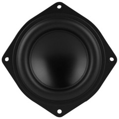 Dayton Audio ND91-4 3-1/2″ Aluminum Cone Full-Range Neo Driver 4 Ohm