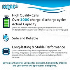 HQRP Battery for Wacom Bamboo ACK-40403 F1134J-711 SLA-A328 1UF553450Z-WCM