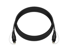 Monoprice S/PDIF Digital Optical Audio Cable, Toslink to Mini Toslink, 6ft