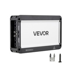 VEVOR Car Audio Amplifier Car Amplifier 4-Channel Class D Max. 4x420W at 4 Ohms
