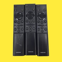 Lot of 3 Original Samsung BN59-01388A TV Remote Control Black #2206 z37 b1