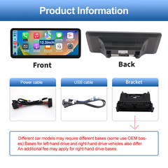 Wireless Carplay/Android Auto 12.3’Touch screen For Mercedes Benz NTG5.0 GLA CLA