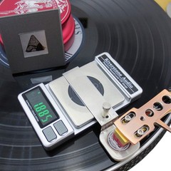 Digital Turntable Stylus Force Scale Gauge – Precision VTF Tool for Tonearm, 0.0