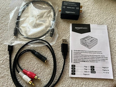 192KHz Digital to Analog Audio Converter DAC Digital SPDIF Amazon Basic LOT (66)