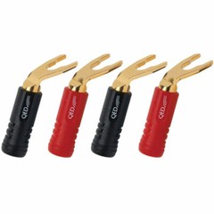 QED REFERENCE XT40i 4x 20cm Speaker Jumper Cables Terminated Qed Airloc Plugs