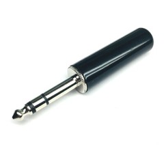 3/16 .206″ Microphone Plug Connector PJ-068 for Aviation Mic Drake Collins Radio