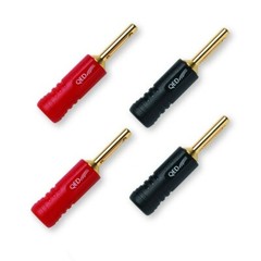 QED REFERENCE XT40i 4x 20cm Speaker Jumper Cables Terminated Qed Airloc Plugs
