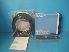 AWESOME VINTAGE NOS SONY LC-R200 RAIN JACKET FOR VIDEO-8 CC-V3/V30 V5/V50 V9/V90