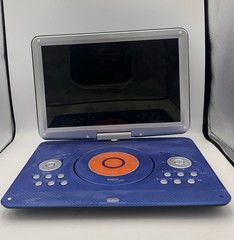 Blue EVD Video 13.5″ Portable Swivel Screen DVD Player ~ Multimedia Hub ~ POR