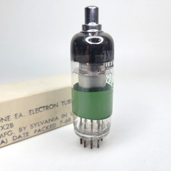 1968 Sylvania 1X2B Vacuum Tube NOS Military Spec Vietnam War Era (A) 7-68 NOS
