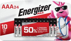 AAA Batteries Max Alkaline 4, 8, 16, 24 Variants