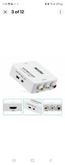 HDMI2AV Mini Converter HDMI To AV Adapter HDMI to RCA 1080P HD Video Audio