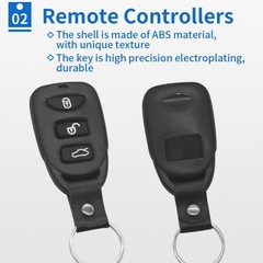 Durable Universal Car Remote Central Kit Door Lock Locking Keyless Entry System