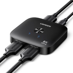 HDMI 2.1 Switch 2 in 1 Out 8K@60Hz Ultra HD Supports 4K@240Hz 4K@120Hz VRR HDR10