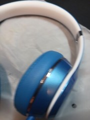Beats by Dr. Dre Solo2 Wired on Ear Headphones – Metalic Blue NEW WITHOUT BOX!