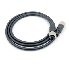 1.64ft M12 5 Pins Female to Female Connector Cable, A Straight Molding Cable …