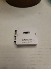 Mini Box AV2HDMI Upscaler AV RCA to HDMI VIDEO Converter Adpter 1080P TV PS2 DV