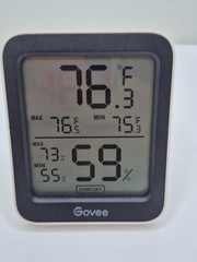 Govee H5075 Smart Thermo-Hygrometer White Black Digital Temperature Humidity