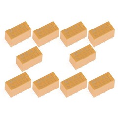 10PCS DC 24V Coil DPDT Power Relay – 8 Pin 1A 125VAC/2A 30VDC HK19F-DC24V-SHG