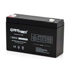10 PACK – EXPERT POWER 6 Volts 12 Ah AGM Sealed Lead Acid Rechargeable Battery