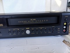Symphonic WF802 or WF803 DVD/VCR combo unit designed for playing tapes and discs
