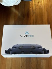 🔥 HTC Vive Pro 🔥 HMD OLED Virtual Reality VR Headset only Cleaned & Sanitized